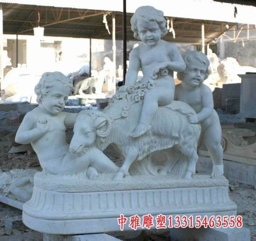 怀化羊花岗岩雕塑加工厂 传承石雕工艺，共赏汉白玉群羊艺术之美