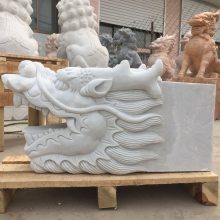 汉白玉喷水龙头 庭院园林中的流水转运与艺术装饰